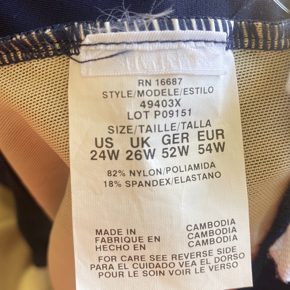 Plus Size Solid Basic Bottom - Picture 10 of 10